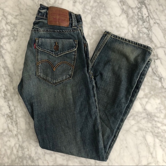 Levi’s Men’s Slim Straight Jeans - Picture 1 of 4
